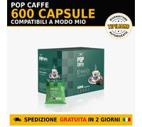 600 Capsule Pop Caffe Compatibili A Modo Mio E-MIO CREMOSO