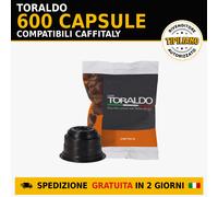 600 Capsule Toraldo Cremosa Compatibili Caffitaly - Caffè di Qualità