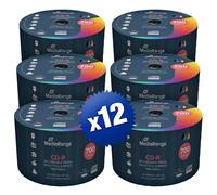 600 CD-R MediaRange MR208 Fullsurface Print 700MB 80 Min 52X