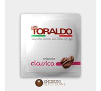 600 CIALDE CAFFE TORALDO MISCELA 100% CLASSICA PROFUMO AROMATICO