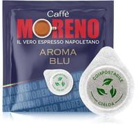 600 Cialde Carta Compostabili Caffè Moreno Aroma Blu Gusto Deciso e Delicato