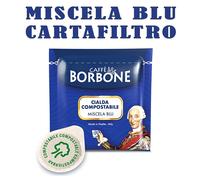 600 cialde compostabili Iin cartafiltro Caffè Borbone Miscela Blu