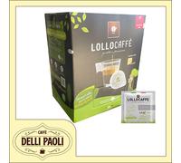 600 cialde filtrocarta compostabili ESE 44 mm Lollo Caffè miscela Argento