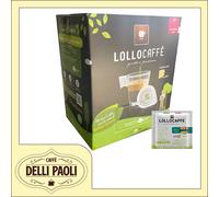 600 cialde filtrocarta compostabili ESE 44 mm Lollo Caffè miscela DEK Deca Dec