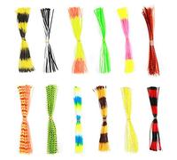 600 Fili Gonna Esche da Pesca esca Squid Rubber thread Fly Tying materiali gonne per pesca Outdoor fai da te di