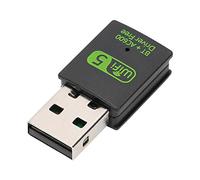 600 MB 4.2 Dongle Networking Card Adattatore RTL8821CU 2.4GHz / 5.8GHz Dualband con Chip Build -in, IEEE802.11 A B G N/AC Technology e Modalità AP per Vista