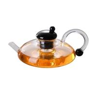 600 ml Glass Tea Pot, Heat Resistant Glass Coffee Kettle, Loose Tea Maker