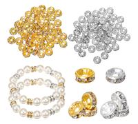 600 Pcs Bead Crafting Perline Distanziatrici Sfuse Rotonde Perle Gioielli