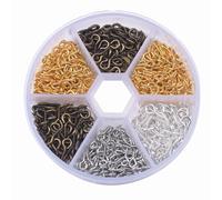 600 Pcs Vite Ad Occhiello Art Craft Gancio Perno Dell'occhio Di Pecora