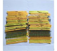 600 pezzi 30 valori x 20 pezzi for valore confezione di resistori a film metallico, resistore da 1/4 W 1 for cento set di resistori assortiti Accessori specializzati