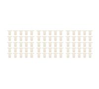 600 Pezzi Anelli Display per Unghie in Plastica Beige per Salone | Struttura ad Anello Ergonomica, Organizzazione Sicura, per Pratica Manicure e Consulenze Clienti