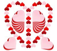 600 Pezzi Cuoricini Decorativi a Forma di Cuore in Spugna | Effetto Petali, Leggeri e Resistenti allo Strappo, Spargimento Tavolo e Riempimento Palloncini