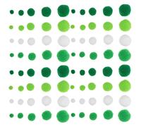 600 pezzi di pompon per artigianato: pompon colorati, piccole palline morbide e