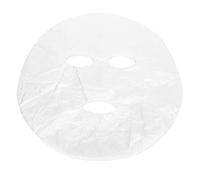 600 pezzi fai per te maschera facciale in plastica usa e getta copertura per maschera facciale, maschere trasparenti per la cura della pelle spa involucro di plastica sottile per