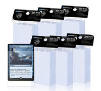 600 Pezzi Inner Sleeves Perfect Fit Bustine Protettive Carte per una Doppia