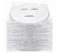 600 Pezzi Maschera in Foglio di Plastica per il Viso, Maschera in Foglio Monouso per il Viso Maschere Trasparenti, Impacco per per la Cura della Pelle di Bellezza Fai da Te per la Cura della Pelle
