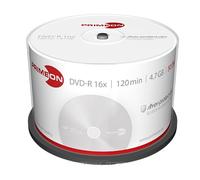 50 PRIMEON DVD-R 4.7GB 120 Minuti 16X Cake Box dvd r -R +1 CD Verbatim 2761204