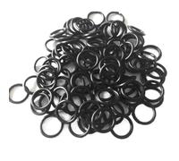 600 pz 4.2x1 4.2 * 1 4.5x1 4.5 * 1 5x1 5 * 1 5.5x1 5.5 * 1 OD Spessore Nero NBR Nitrile Chemigum Gomma O Ring Guarnizione Paraolio Compatibile Con Modelli di Veicoli Sostituzione Aftermarket(NBR)