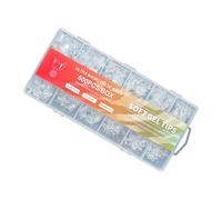 600 Pz Breve Mezza Coperture Unghie Suggerimenti Per La Forma Naturale E Facile Applicazione Polacca Per Le Feste Di Nozze Easy Trim Unghie Suggerimenti