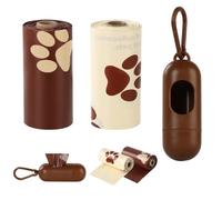 600 Sacchetti Portatili Per Escrementi Di Cane,Profumati, A Prova Di Perdite Per Cani Con Dispenser E Clip Sacchettini Per Cani, Raccogli Feci, Pet Bag