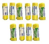 600 Sacchetti Raccolta Differenziata Buste Immondizia 55x65 Giallo Spazzatura