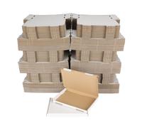 600 St Großbriefkarton-& Partita 230x160x20 MM din A5 Bianco Cartone Pieghevole