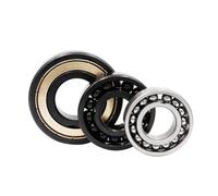 6000 6001 6002 6003 6004 6005 6006ZZ Cuscinetto a sfere a gola profonda con copertura in ghisa resistente alle alte temperature e sigillato(ZZ,50PCS_6002-15X32X9MM)