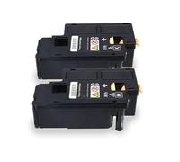 6000 Toner Compatibile con Xerox WorkCentre 6015 | Stampa a colori, uso ufficio, output trasparente, prestazioni stabili, 106R01627 106R01628 106R01629(2Black)