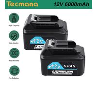 6000mAh 12V Batteria per Makita BL1015B BL1016 BL1020B BL1021B BL1040B BL1041B