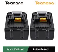 6000mAh 14.4V Al litio Batteria per Makita BL1430 BL1440B BL1450 BL1415 194066-1