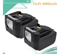 6000mAh 14.4V Al litio Batteria per Makita BL1450 BL1440 BL1430 BL1415 194558-0