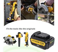 6000mAh 18V/20V Al litio Batteria per Dewalt DCB182 DCB180 DCB201 DCB204 DCB205