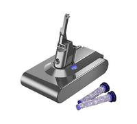 6000mAh Batteria per Dyson V8 SV10, Batteria di Ricambio per Dyson V8 Animal Absolute Fluffy Motorhead Aspirapolvere portatile senza fili con 2 Filtri