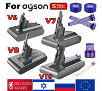 6000mAh per batteria Sony per Dyson V6 V7 V8 V10 batteria ricaricabile Bateria SV10 SV11 SV12 SV09 aspirapolvere
