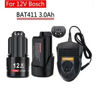 6000mAh Per Bosch 10.8V 12V Batteria Per Bosch Li-Ion Batterie BAT412A BAT414 BAT411 BAT412 D-70745 2607336014 BAT420 GSR 120-LI