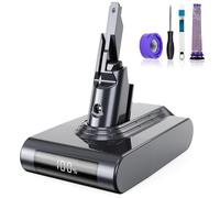 6000mAh V7 Batteria per Dyson V7 SV11 Batteria di Ricambio Compatibile con Dyson Absolute Animal Motorhead Trigger Car+Boat Fluffy HEPA