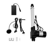 6000N 230mm Attuatore lineare Motore lineare Sedia a sdraio Motore attuatore lineare elettrico DC 24 V per motore di ricambio poltrona Argento