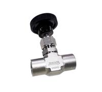 6000PSI Mini Air Needle Valve Stainless Steel Gas NPT Female On/Off 1/8", 1/4", 3/8", 1/2", 3/4"(1/8")