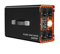 6000W 5000W Inverter 12V 24V 48V To 220V 230V 240V Pure Sine Wave Solar Power Inverter Transformer Voltage Frequency Converter(48V)