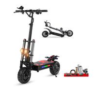 6000W Potente Scooter Elettrico 60V 38Ah Velocità Massima 85 km/h 100 km Gamma 11 '' Pneumatici 6000W 60V 38AH