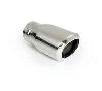 Lampa Terminale di scarico sportivo in acciaio inox dritto Ø 45-55 mm