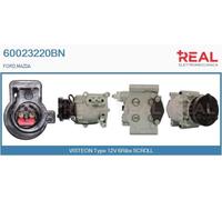 60023220BN REAL Compressore, Climatizzatore per FORD,MAZDA