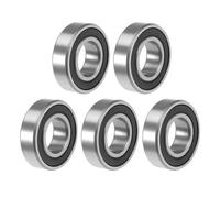 6004-2RS cuscinetto a sfere 20x42x12mm a doppia tenuta ABEC-3 cuscinetti 5pz