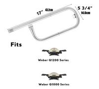 60040 69957 Brenner-Edelstahlrohr Per Weber Q100 Q1200 Ricambi Accessori