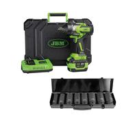 60048C CHIAVE A IMPATTO 3/4" 1300NM BRUSHLESS + 52347 SET DI 8 BUSSOLE PNEUMATIC