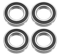 6006 2RS, 4 cuscinetti a sfera, 30 mm x 55 mm x 13 mm, cuscinetti a sfera radiale a doppia protezione per fai da te, torni, motori, stampanti 3D, fresatrici, vari dispositivi meccanici, ecc.