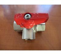 60072 VALVOLA DEVIATRICE A TRE VIE 1/2" 90° ACQUA CARAVAN / CAMPER & BARCHE