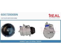 60072000BN REAL Compressore, Climatizzatore per CHRYSLER,MERCEDES-BENZ