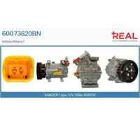 60073620BN REAL Compressore, Climatizzatore per RENAULT