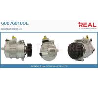 60076010OE REAL Compressore, Climatizzatore per AUDI,SEAT,SKODA,VW